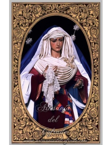 Azulejo rectangular Cristo de la Hiniesta