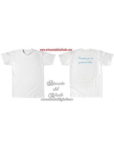 Camiseta Costalero por la gracia de Dios