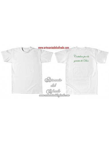 Camiseta Costalero por la gracia de Dios