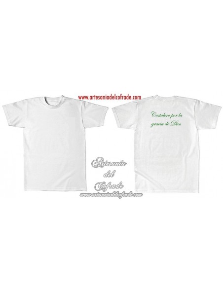 Camiseta Costalero por la gracia de Dios