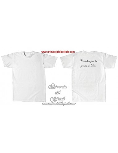 Camiseta Costalero por la gracia de Dios