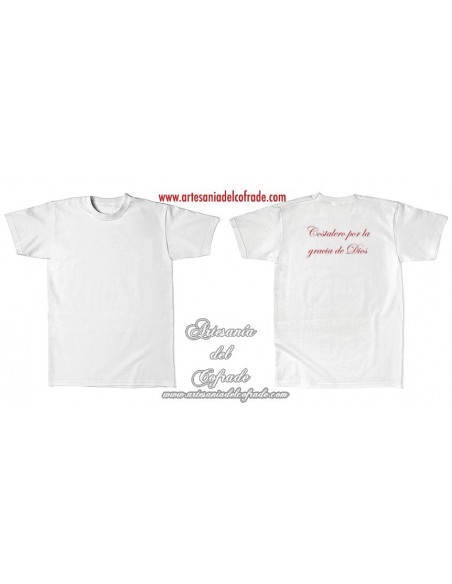 Camiseta Costalero por la gracia de Dios