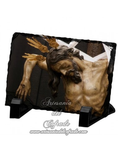 Pizarra rectangular del Sagrado Descendimiento de Nuestro Señor Jesucristo de Sevilla