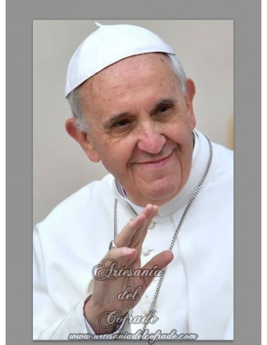 Se vende cerámica rectangular del Papa Francisco - Tienda de Articulos Religiosos