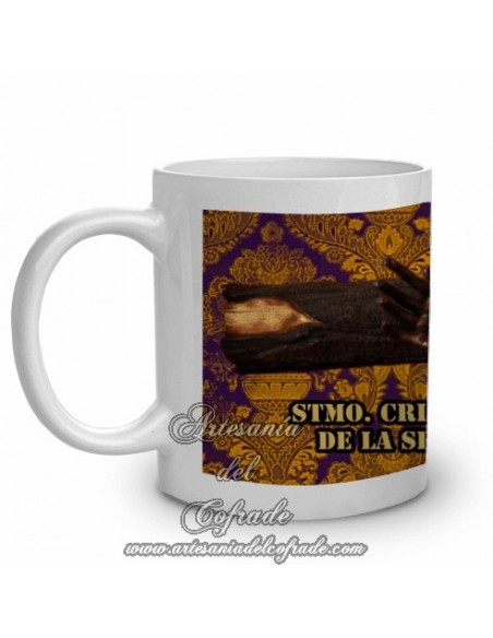 Taza con fotografia del Cristo de la Sed de Sevilla
