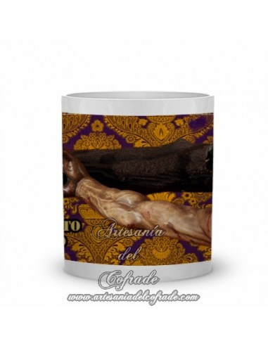 Taza con fotografia del Cristo de la Sed de Sevilla