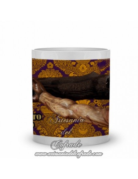 Taza con fotografia del Cristo de la Sed de Sevilla