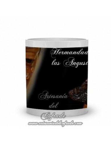 Taza con fotografia de la Virgen de las Angustias de Cordoba