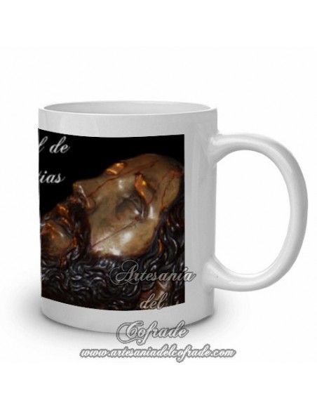 Taza con fotografia de la Virgen de las Angustias de Cordoba