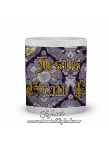 Taza con fotografia de Jesús del Gran Poder de Sevilla