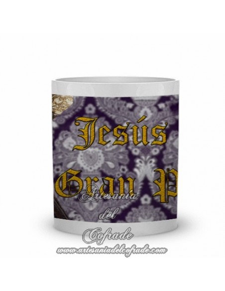 Taza con fotografia de Jesús del Gran Poder de Sevilla