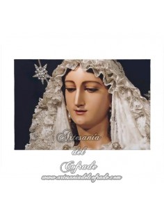 En venta Lienzo con bastidor 20x30 de la Virgen del Rocio de Málaga