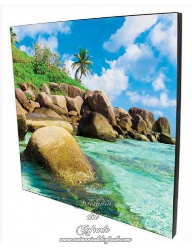 Placa madera 20x30 para personalizar con tu fotografia