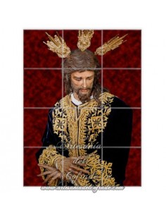 Retablo de 12 azulejos del Cristo de San Gonzalo de Sevilla