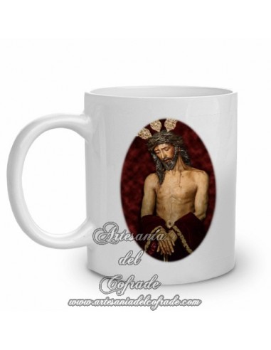 Taza con fotografia del Cristo de San Benito de Sevilla