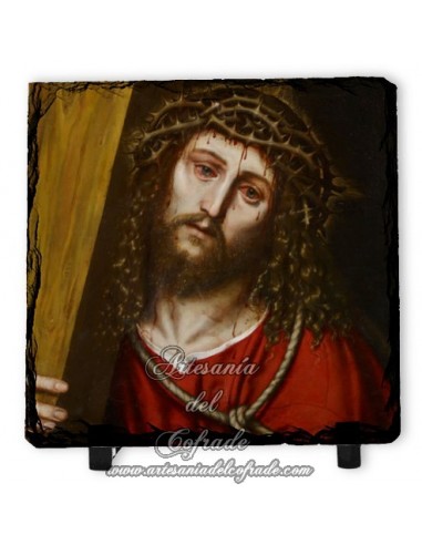 Pizarra 10x10 con rostro de Jesús Nazareno