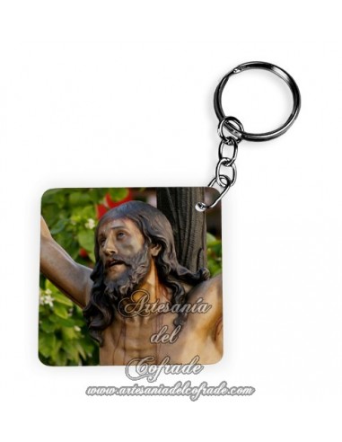 Llavero Cuadrado del Cristo del Cachorro de Sevilla