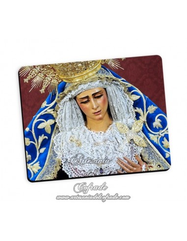 Bonita alfombra de ratón de la Virgen de las Angustias (Hermandad de los Gitanos)