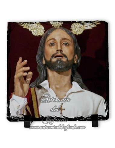 Bonita Pizarra cuadrada del Cristo de la Borriquita de Córdoba