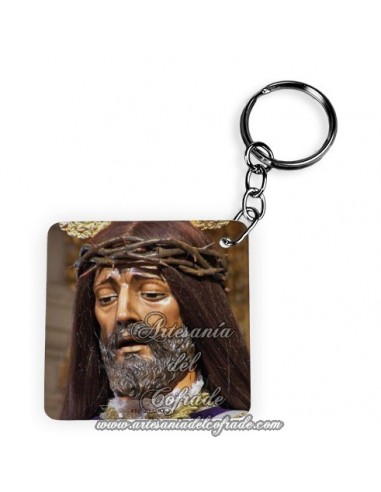 Llavero Cuadrado de Nuestro Padre Jesús Nazareno Rescatado de Córdoba