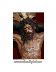 Lienzo con bastidor 20x30 del Cristo de la Conversion de Montserrat de Sevilla