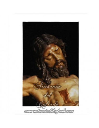 Lienzo con bastidor 20x30 del Cristo de la Buena Muerte (Estudiantes,Sevilla)