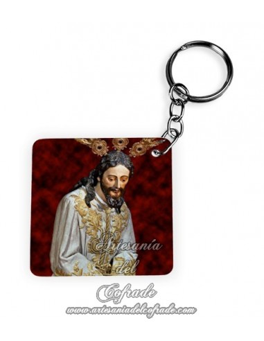 Llavero Cuadrado de Jesús del Silencio en el desprecio de Herodes (Amargura, Sevilla)