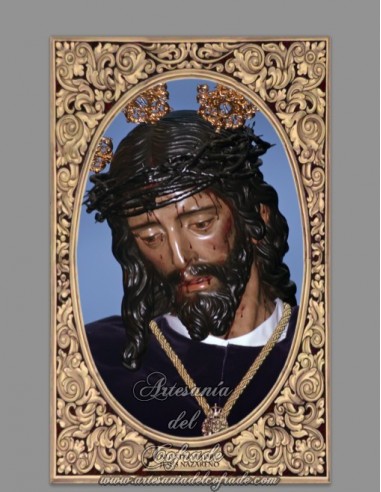 Azulejo rectangular de Nuestro Padre Jesús Nazareno de Huelva