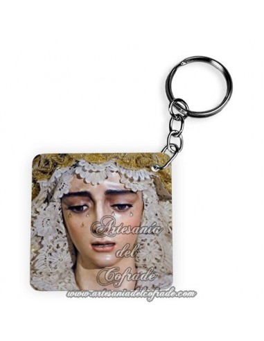 Llavero Cuadrado de la Virgen de la Salud de San Gonzalo