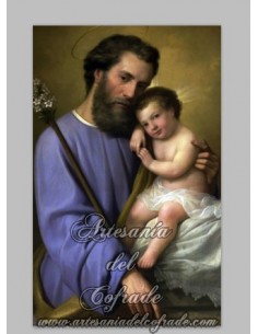 En venta precioso Azulejo de San José y el niño Jesús