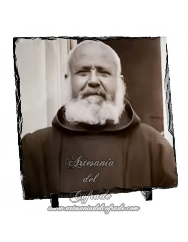 Pizarra cuadrada de Fray Leopoldo de Alpandeire