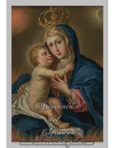 Se vende este bonito azulejo de la Virgen Maria con el Niño Jesus - Tienda de Articulos Religiosos