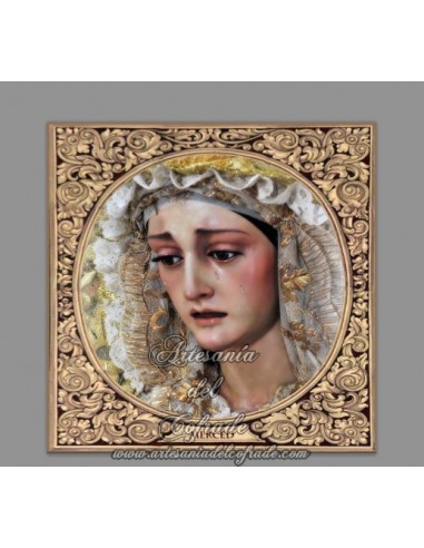 Azulejo cuadrado de la Virgen de la Merced de Cordoba