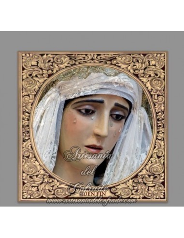 Se vende baldosa de cerámica con la Virgen del Buen Fin de Cádiz