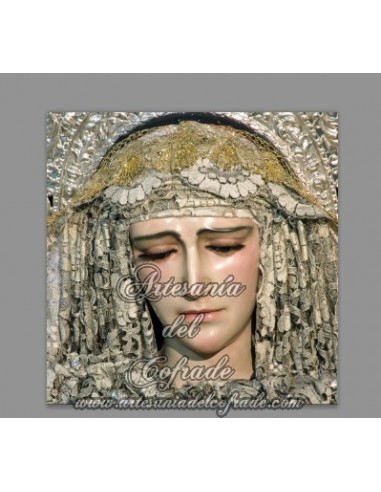 Pieza de Cerámica de la Virgen del Amparo (Cofradía de la Borriquita de Cádiz)