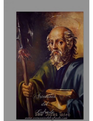 En venta baldosa de cerámica con San Judas Tadeo