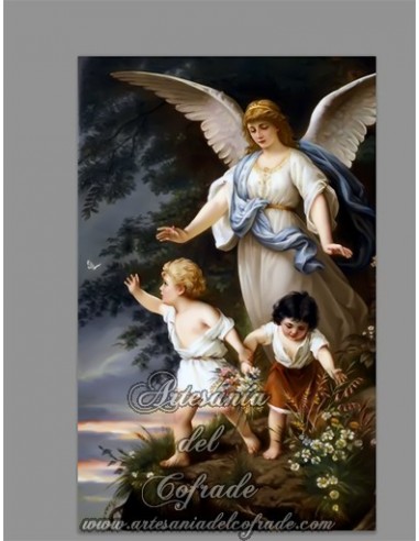 Se vende azulejo con la imagén del Ángel de la Guarda o Ángel Custodio