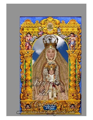 En venta este azulejo de la Virgen de los Reyes (Patrona de Sevilla) - Tienda Cofrade