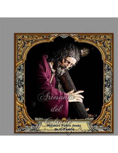 En venta esta cerámica de Nuestro Padre Jesús de la Pasión de Sevilla - Tienda Cofrade