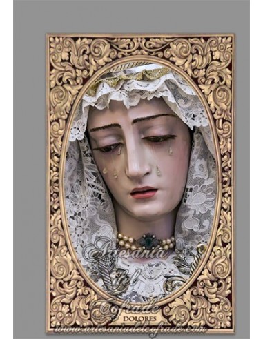 En venta esta cerámica de la Virgen de los Dolores en la Orden Servita de San Fernando (Cádiz)- Regalos Cofrades