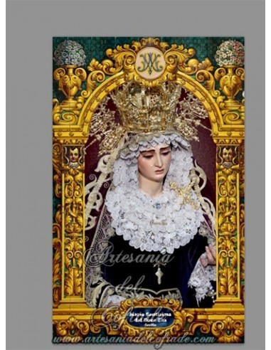 En venta este azulejo rectangular de la Virgen del Buen Fin de Sevilla - Tienda Cofrade