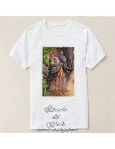 Camiseta con la imagen del Cristo del Cachorro de Sevilla