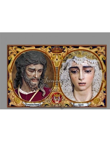 Azulejo rectangular de los titulares de San Gonzalo de Sevilla de venta en tu Tienda Cofrade Online