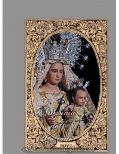 Azulejo de la Virgen de la Piedad (Patrona de Cortegana-Huelva) solo en venta en nuestra Tienda Cofrade online