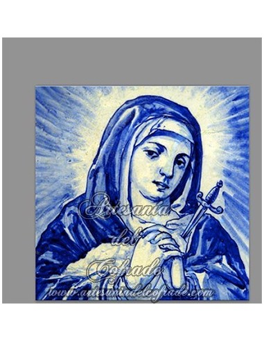 Azulejo cuadrado de la Virgen de los Dolores en venta solo en nuestra Tienda de productos religiosos