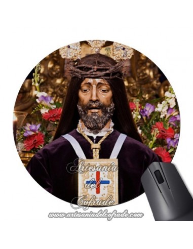 Alfombra de ratón redonda de Nuestro Padre Jesús Rescatado de Cordoba solo en venta en nuestra Tienda Cofrade