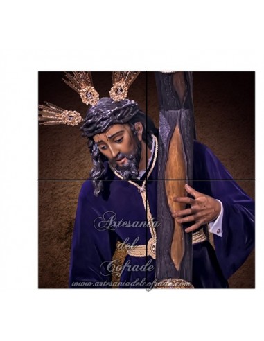 Retablo de 4 azulejos del Santísimo Cristo de las Tres Caídas de Sevilla en venta solo en nuestra tienda cofrade
