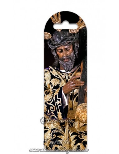 Marca página de plástico de Nuestro Padre Jesús de la Salud (Los Gitanos de Sevilla)