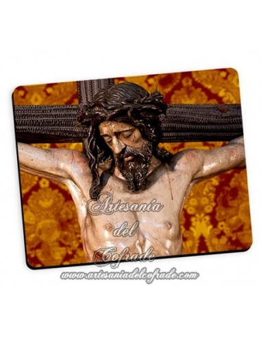 Bonita alfombra de ratón del Santísimo Cristo del Buen Fin de Sevilla solo en venta nuestra tienda cofrade