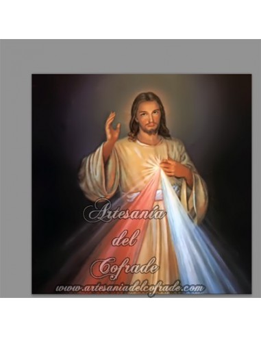 Se vende este azulejo cuadrado de Jesús confio en ti, solo en venta en nuestra tienda de articulos religiosos